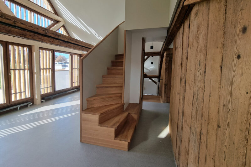 Maisonettewohnung mit Treppe